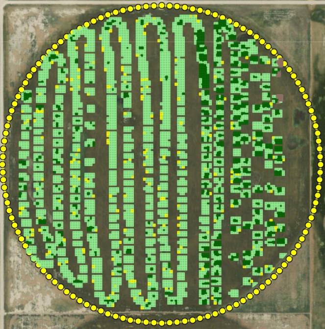 Crop Area and Boundary